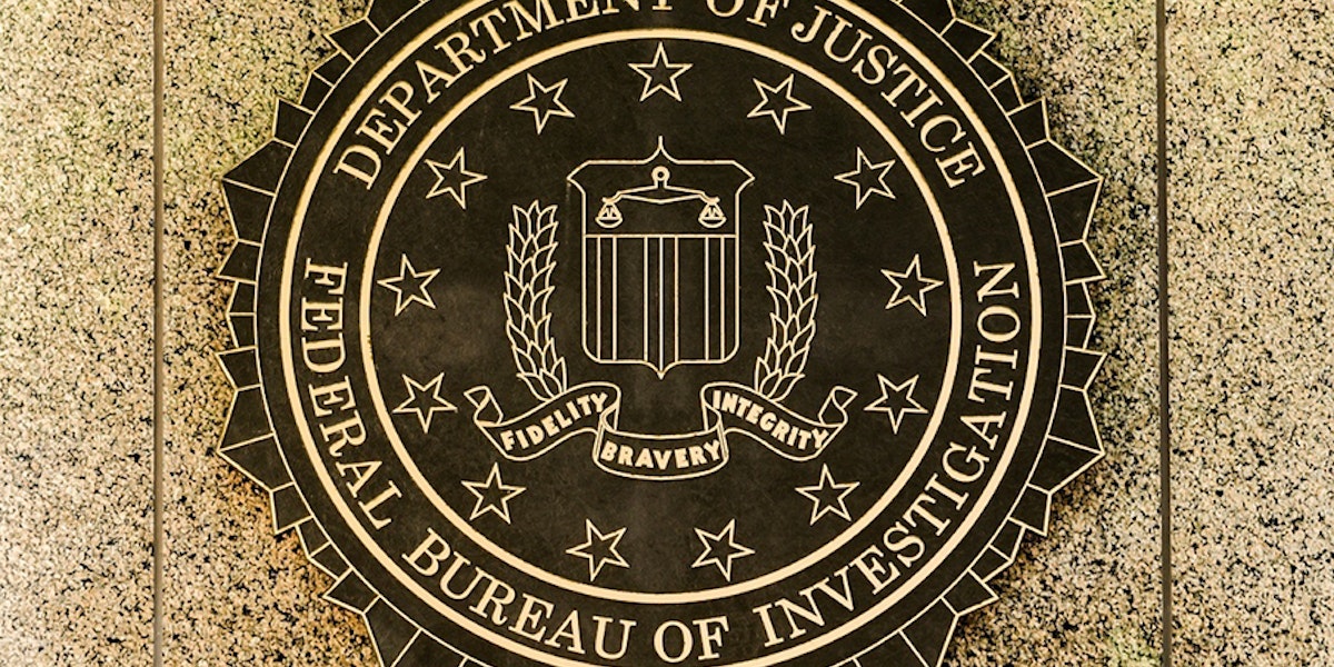 FBI Department of Justice Logo