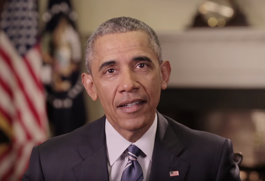 Portrait of Barack Obama