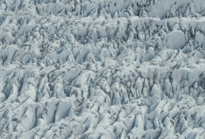 Textured surface of a Glacier