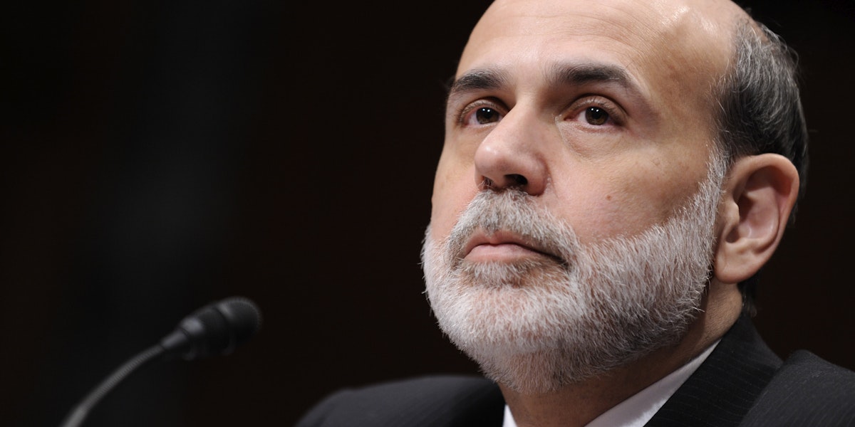 **FILE**In this March 3, 2009 file photo, Federal Reserve Chairman Ben Bernanke testifies on Capitol Hill in Washington, before the Senate Budget Committee. America's recession 