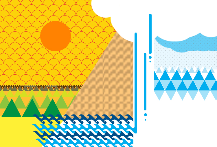 Graphical ecology diagram