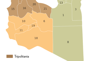 a large map of the territory of a country