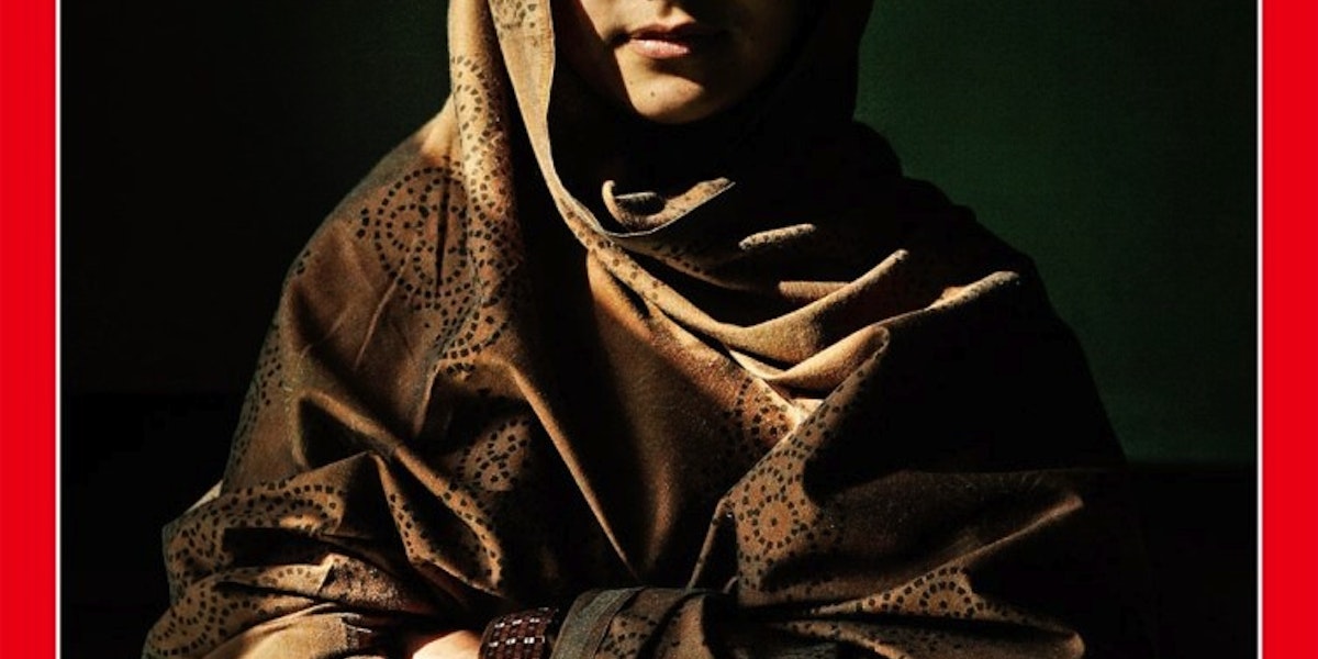 Time Magazine Cover of Masala Yousafzai