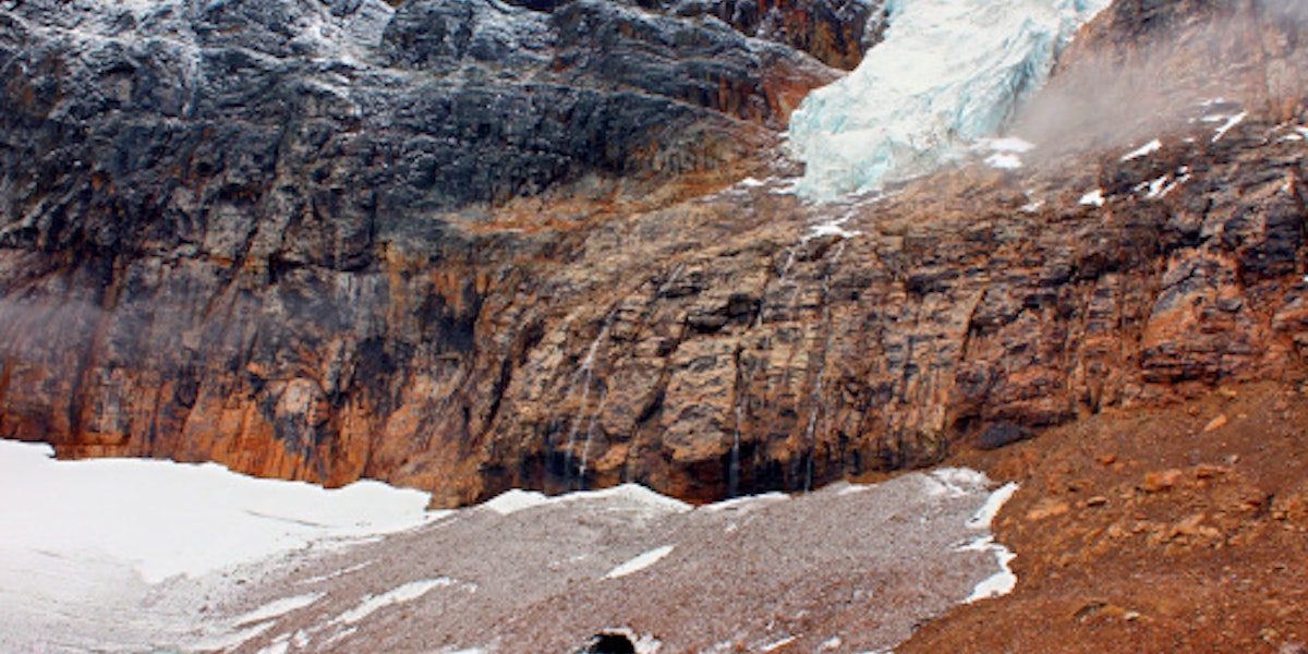 Angel Glacier Jasper National Park