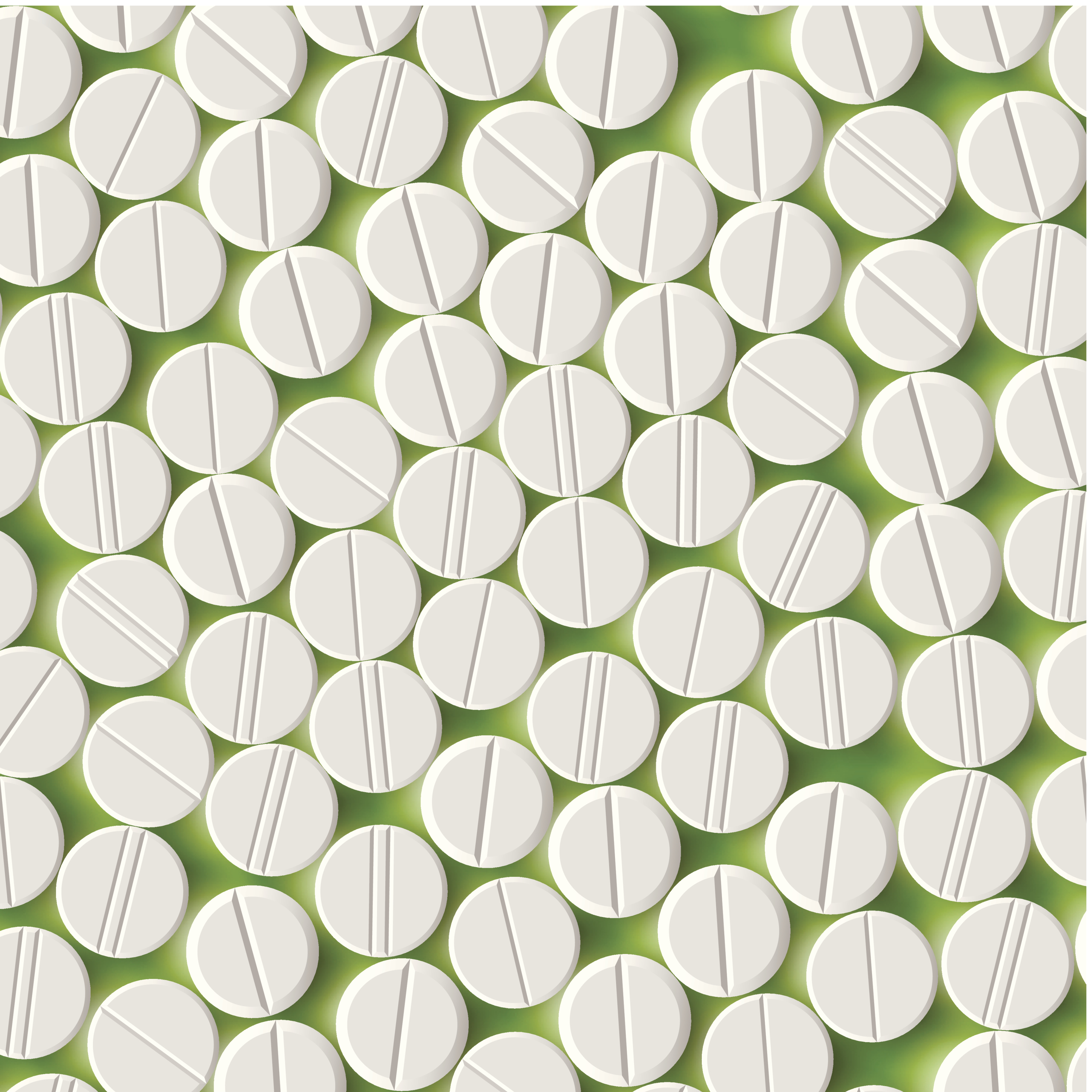 realistic background of pills