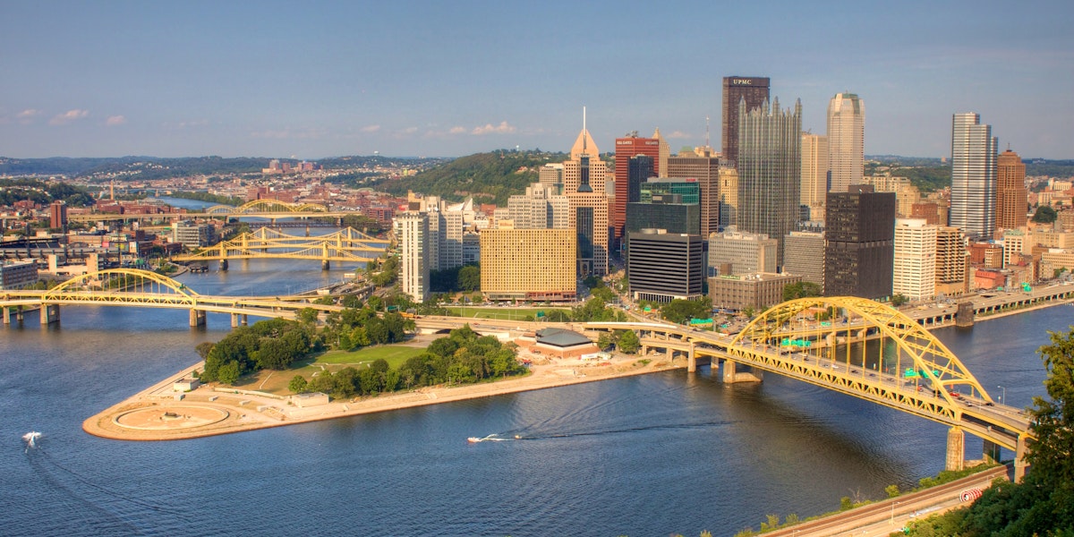 Downtown Pittsburgh and its skyline