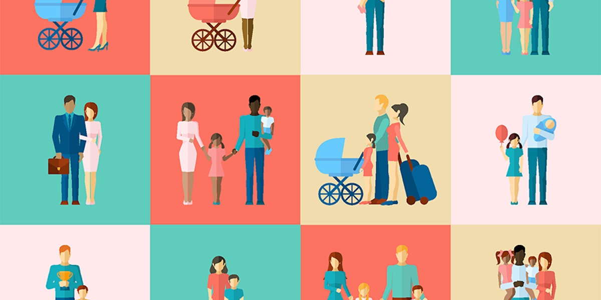 Graphics of families