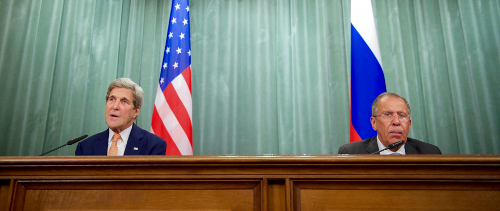 U.S. Secretary of State John Kerry addresses reporters during a news conference in the Russian Foreign Ministry's Osobnyak Guesthouse in Moscow, Russia, on July 15, 2016. Source: U.S. Department of State.