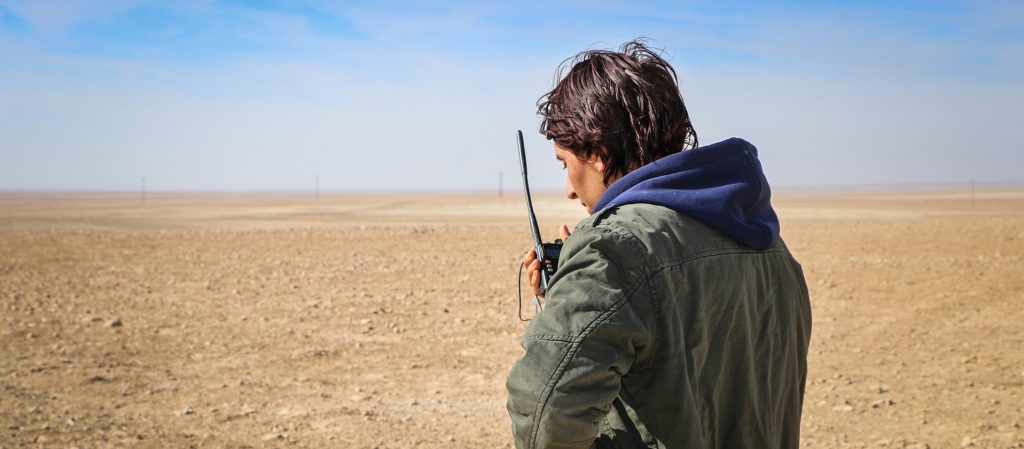 YPG foreign fighter participates in northern al-Raqqa offensive. Source: YPG.