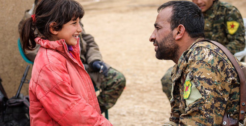 YPG foreign fighter participates in northern al-Raqqa offensive. Source: ypgrojava.org.