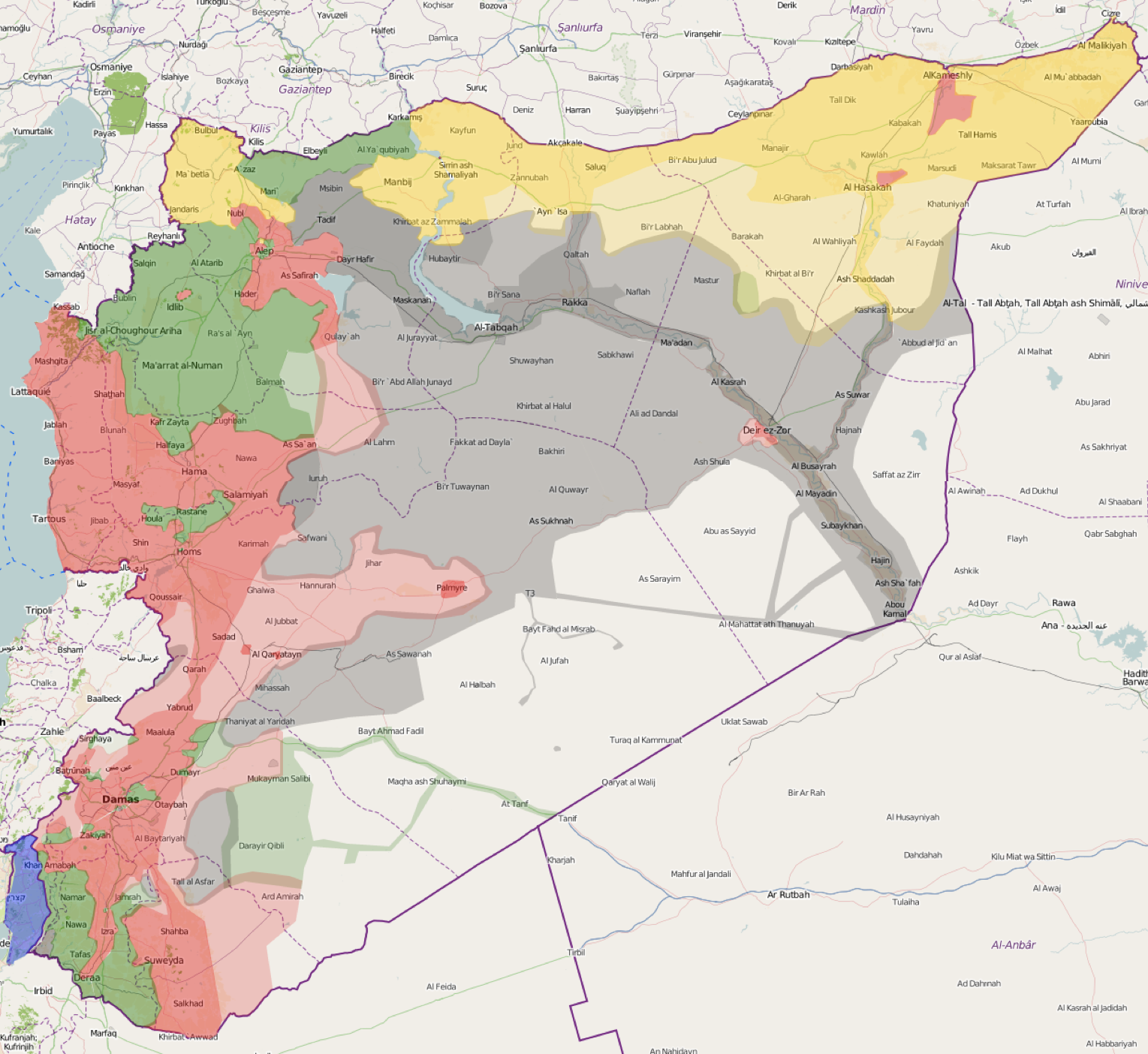 Syria Conflict Map