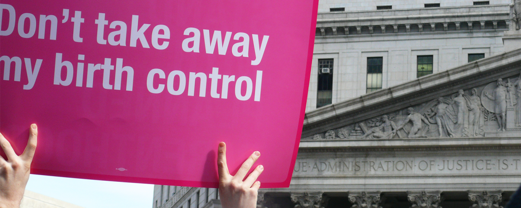 Sign at Planned Parenthood Rally, NYC 2011. Source: Flickr.