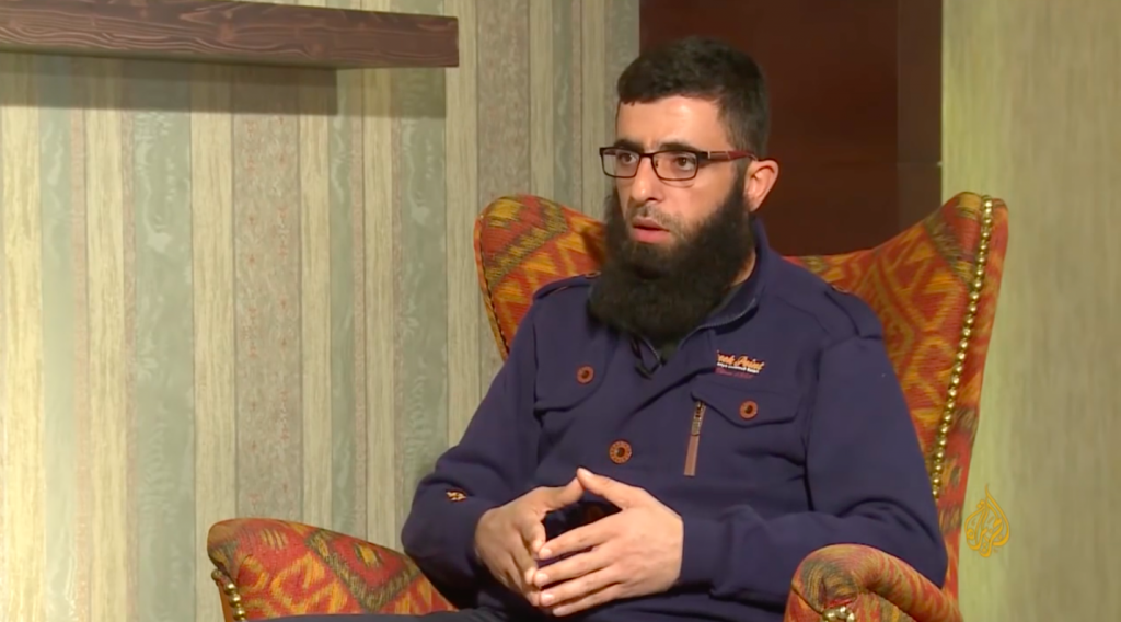 Ahrar al-Sham commander al-Farouq Abu Bakr