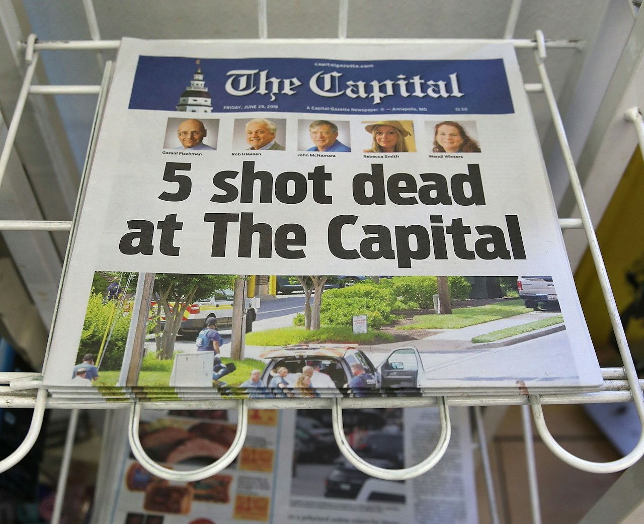 Annapolis Journalists Are Murdered In Age Of Burgeoning Attacks On