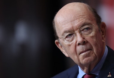 NATIONAL HARBOR, MD - JUNE 22: U.S. Secretary of Commerce Wilbur Ross speaks at the SelectUSA 2018 Investment Summit June 22, 2018 in National Harbor, Maryland. The investment summit encourages direct foreign investment in companies across the United States. (Photo by Win McNamee/Getty Images)