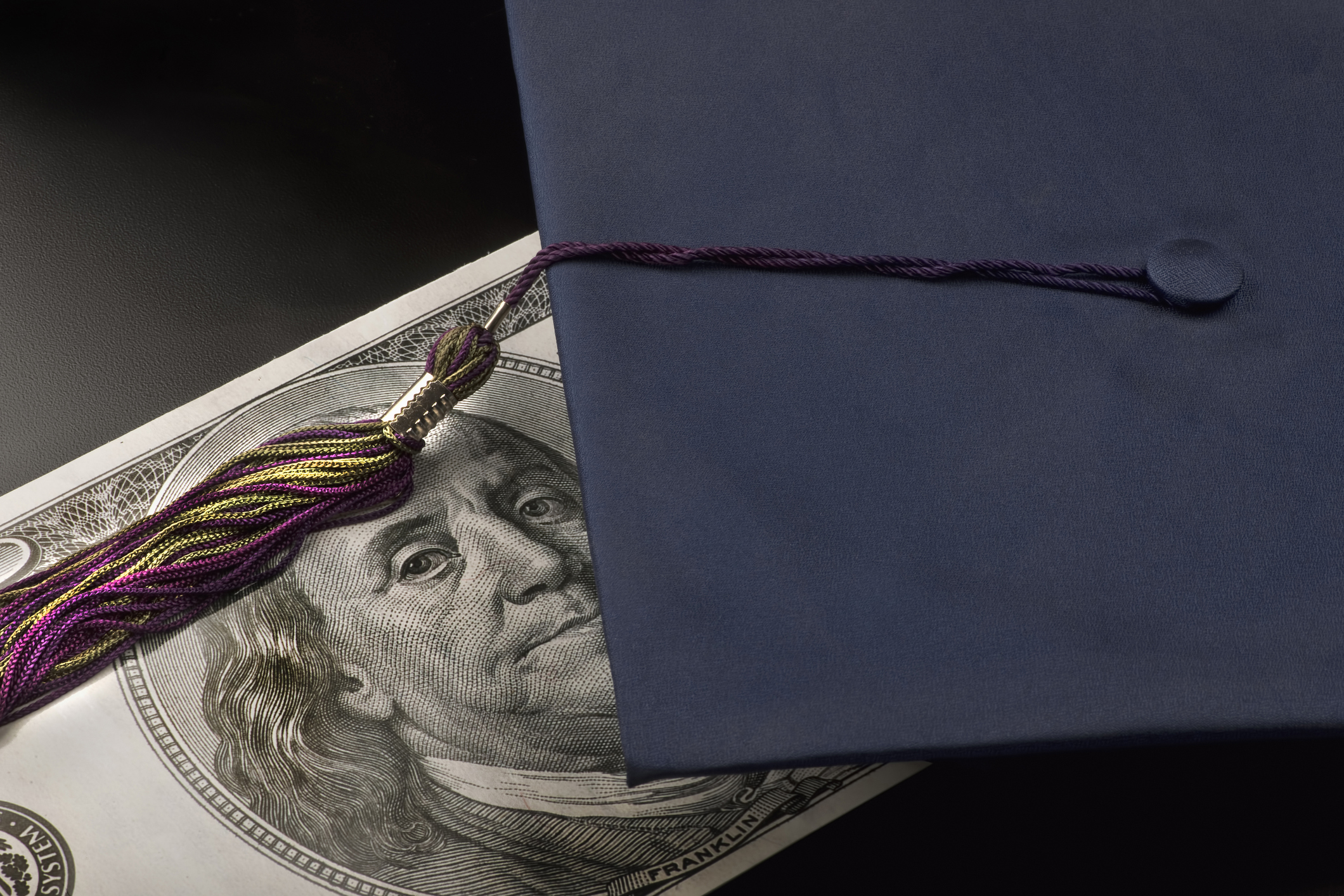 High cost of college education.