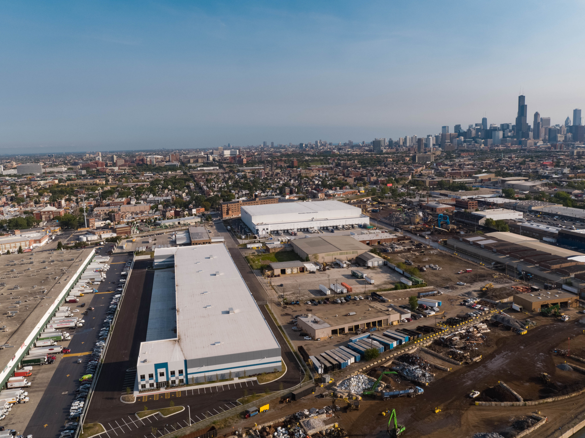 Industrial Building Aerial