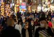 ISTANBUL, TURKEY - JUNE 01: People wearing protective face masks walk in the Grand Bazaar after it reopened after being shut down for weeks due to the spread of the coronavirus on June 01, 2020 in Istanbul, Turkey. As infection rates of the coronavirus continue to drop and after more than a month of weekend lockdowns, Turkey has begun reopening procedures, allowing bars, restaurants and cafes to open under new restrictions for the first time since March 17. Limited domestic flights have restarted and the stay-at-home curfew for citizens under 20 and over 65 has been eased. (Photo by Chris McGrath/Getty Images)