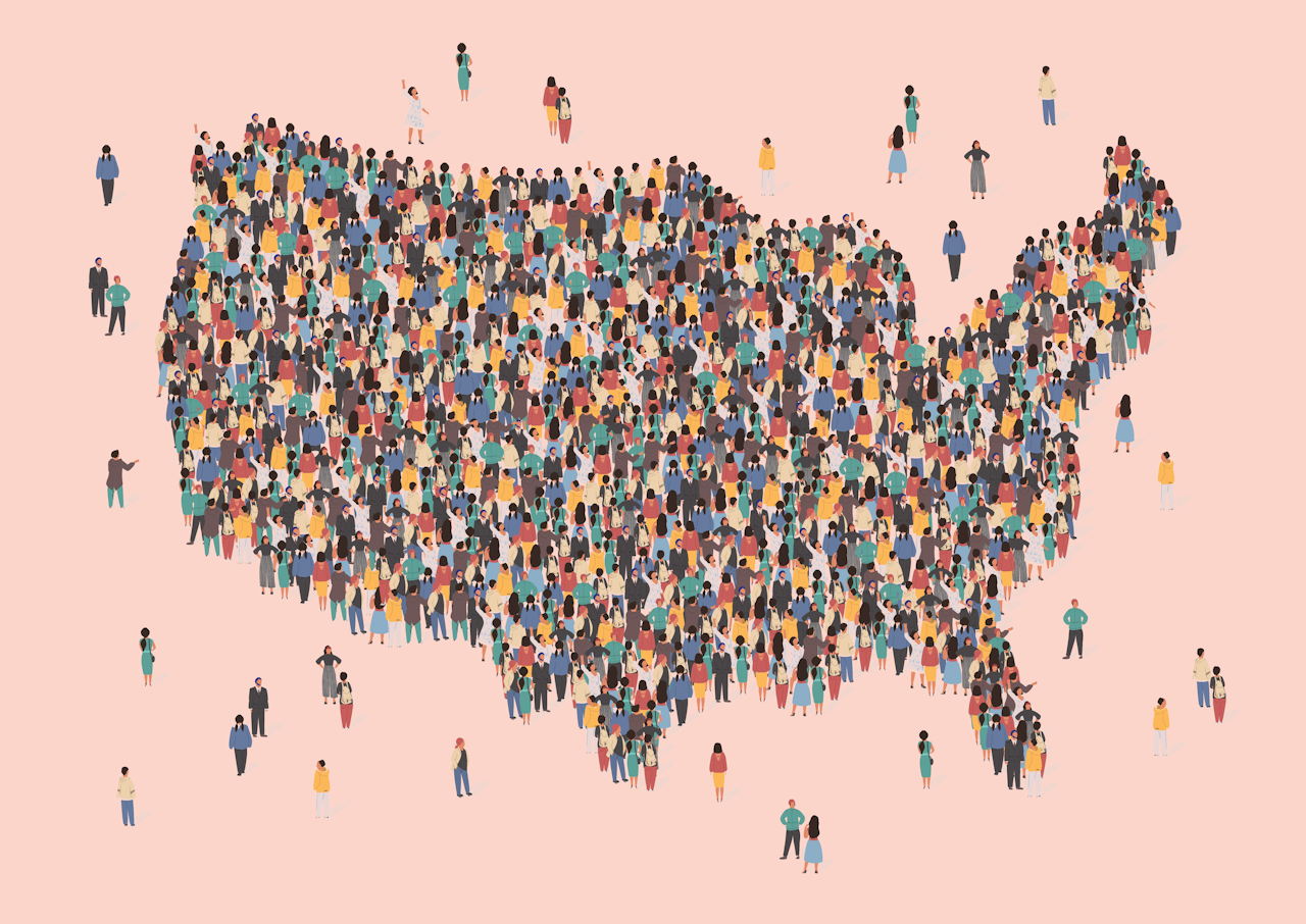 Immigration Representation Color Embracing Immigrant Families in Every U.S. State
