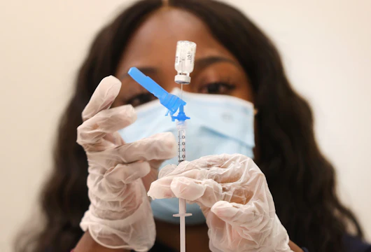 LOS ANGELES, CALIFORNIA - MARCH 11: A dose of the new one-shot Johnson & Johnson COVID-19 vaccine is prepared at a vaccination event at Baldwin Hills Crenshaw Plaza in South Los Angeles on March 11, 2021 in Los Angeles, California. The event was hosted by California health officials and FEMA. The Johnson & Johnson vaccine is now the third coronavirus vaccine to receive emergency approval for use in the United States. (Photo by Mario Tama/Getty Images)
