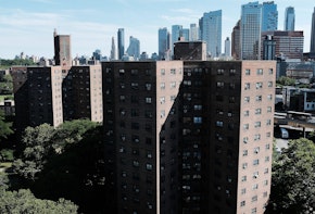 NEW YORK, NY - JUNE 11:  Public housing stands in Brooklyn on June 11, 2018 in New York City. In an announcement today made public by Manhattan U.S. Attorney Geoffrey Berman, New York City will pay $2 billion to settle claims of corruption and mismanagement at the nation's largest public housing agency known as NYCHA. Investigators claim that water leaks,holes in walls, lead paint, mold, malfunctioning elevators and rats were a part of daily life for the thousands of residents living in public housing. The deal also calls for the appointment of a monitor to oversee the city-run public housing authority during the 10-year span of the agreement.  (Photo by Spencer Platt/Getty Images)