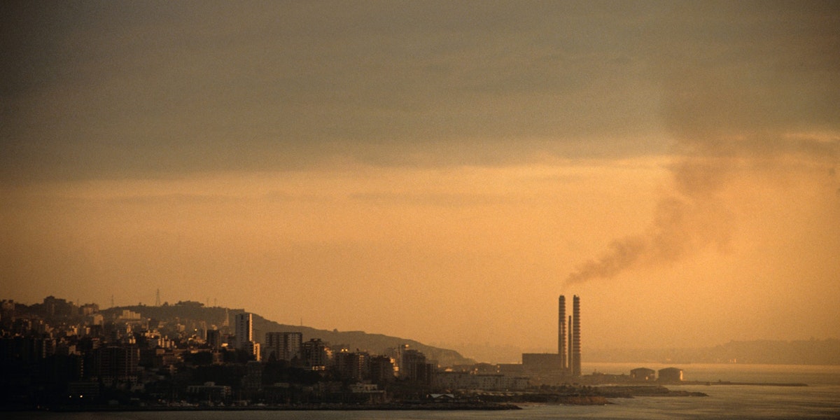 Zouk power plant in Keserwan, Lebanon. Source: Sami Sarkis, Getty Images.
