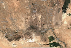 The Iraqi marshes in August 2023. Source: Sentinel Hub satellites (EO browser), true color images.