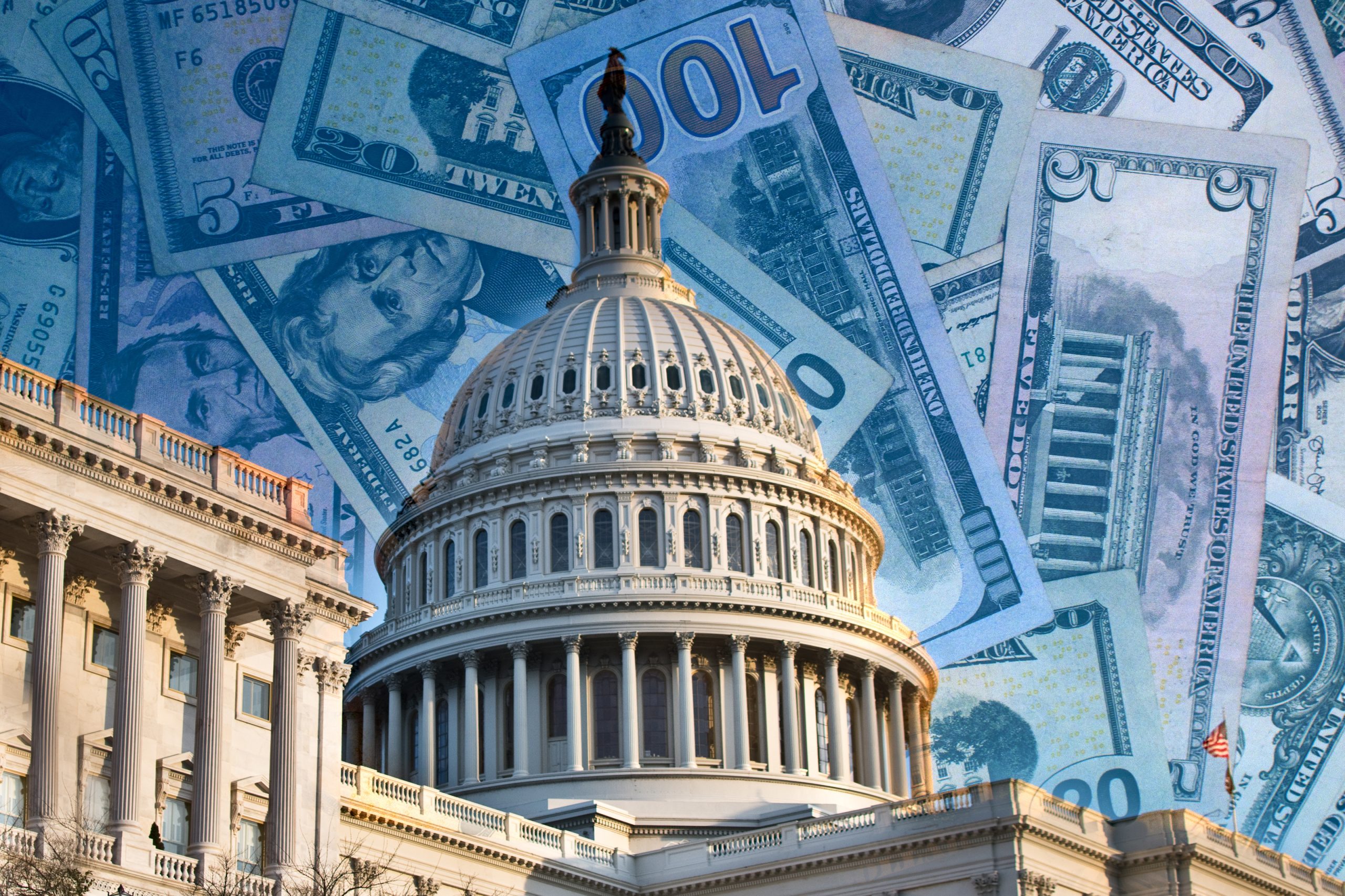 Washington DC - Capitol political contributions, donations, funding and super pacs in American politics
