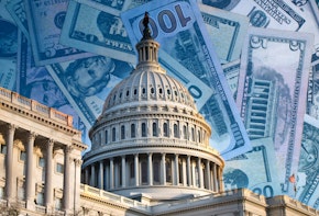 Washington DC - Capitol political contributions, donations, funding and super pacs in American politics